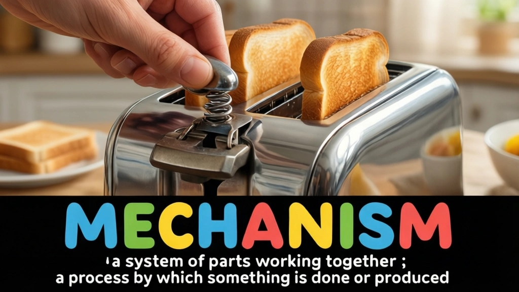 English Illustration for mechanism